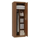 Ver imagem 4 de Guarda-Roupa Planejado 79cm 2 Portas e Prateleiras Arani CabeCasa MadeiraOriginals Marrom/Cinamomo