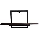 Ver imagem 2 de Prateleira Estilo Industrial 25x25 Cm Quadro Sala Quarto,cozinha Banheiro