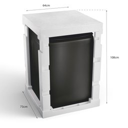 Máquina de Lavar Brastemp 12Kg Cinza Platinum com Ciclo Tira Manchas Advanced e Ciclo Antibolinha - - 5