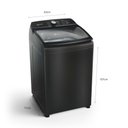 Ver imagem 4 de Máquina de Lavar Brastemp 12Kg Cinza Platinum com Ciclo Tira Manchas Advanced e Ciclo Antibolinha -