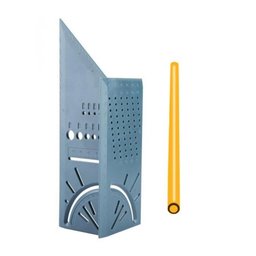 Gabarito Régua Tipo Japones Esquadro Graminho Métrico 3d - 1