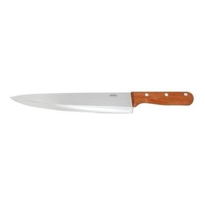Faca De Aço Inox E Madeira Média Número 9 pol Mor