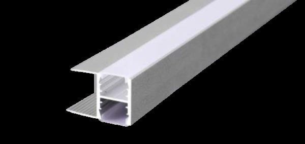 Perfil de Alumínio Duplo para LED - 1 Metro - 2