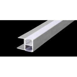 Perfil de Alumínio Duplo para LED - 1 Metro - 2