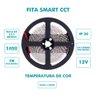 Fita Smart 2M 5W/M Branca 3000K a 6000K Dimerizável WiFi - 3