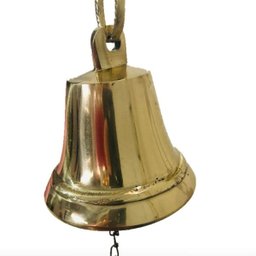 Sino Todo Em Bronze Maciço Parede Artesanal - 5