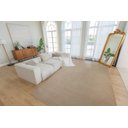 Ver imagem 2 de Tapete Sala Viena Liso Creme Cotton 200x300 Cm Alto Relevo