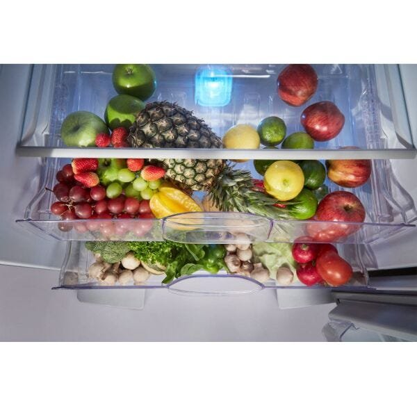 Refrigerador Panasonic BT55 Top Freezer 2 Portas Frost Free 483 Litros Branco 220V NR-BT55PV2WB - 6