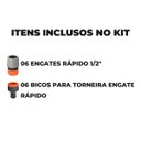 Ver imagem 2 de Engate Rápido Para Mangueira De 1/2" Polegada + Bico Para Torneira Engate Rápido | Tramontina | Kit
