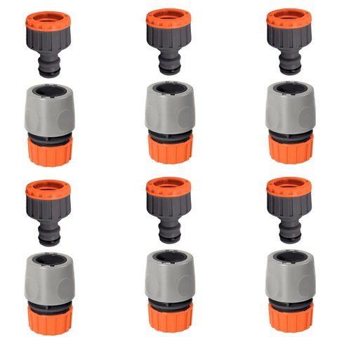 Engate Rápido Para Mangueira De 1/2" Polegada + Bico Para Torneira Engate Rápido | Tramontina | Kit