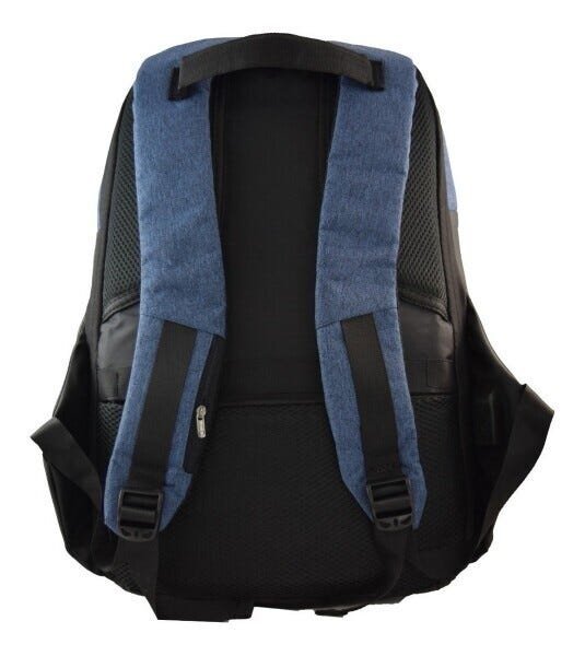 Mochila Notebook Executiva Impermeável Anti Furto Cadeado - Preto - 5