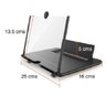 Lupa Ampliadora Tela De Celular 3D Universal Pasta Dobravel - 4