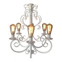 Ver imagem 1 de Lustre Artesanal Decorativo Provençal Para Sala De Jantar