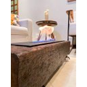 Ver imagem 4 de Lareira Ecológica no Dormente com Rodinhas e Queimador em Ferro - 70 x 22 cm - Bromo