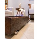 Ver imagem 5 de Lareira Ecológica no Dormente com Rodinhas e Queimador em Ferro - 70 x 22 cm - Bromo