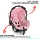 Ver imagem 3 de Bebê Conforto Galzerano Grid 8184 de 0 até 13 Kg Rosa U