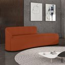 Ver imagem 2 de Sofá 4 Lugares Orgânico 220 Cm Morgan Bouclê Terracota D03 - D'Rossi