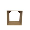 Ver imagem 2 de Nicho Mdf Cru - Cod:nch006 - Tamanho: 30x30x20cm