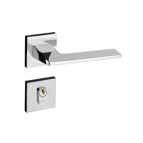 Fechadura Interna Pado Sara Quadrada 40mm Cromada Externa