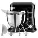 Ver imagem 1 de BATEDEIRA PLANETARIA BBP760P POWER PLUS 700W TURBO INOX PRETO 127V BRITANIA