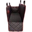 Ver imagem 3 de Capa Protetora Bancos Traseiros Carro Pet Cães Cachorro Gatos + Bag + Comedouro + Cinto