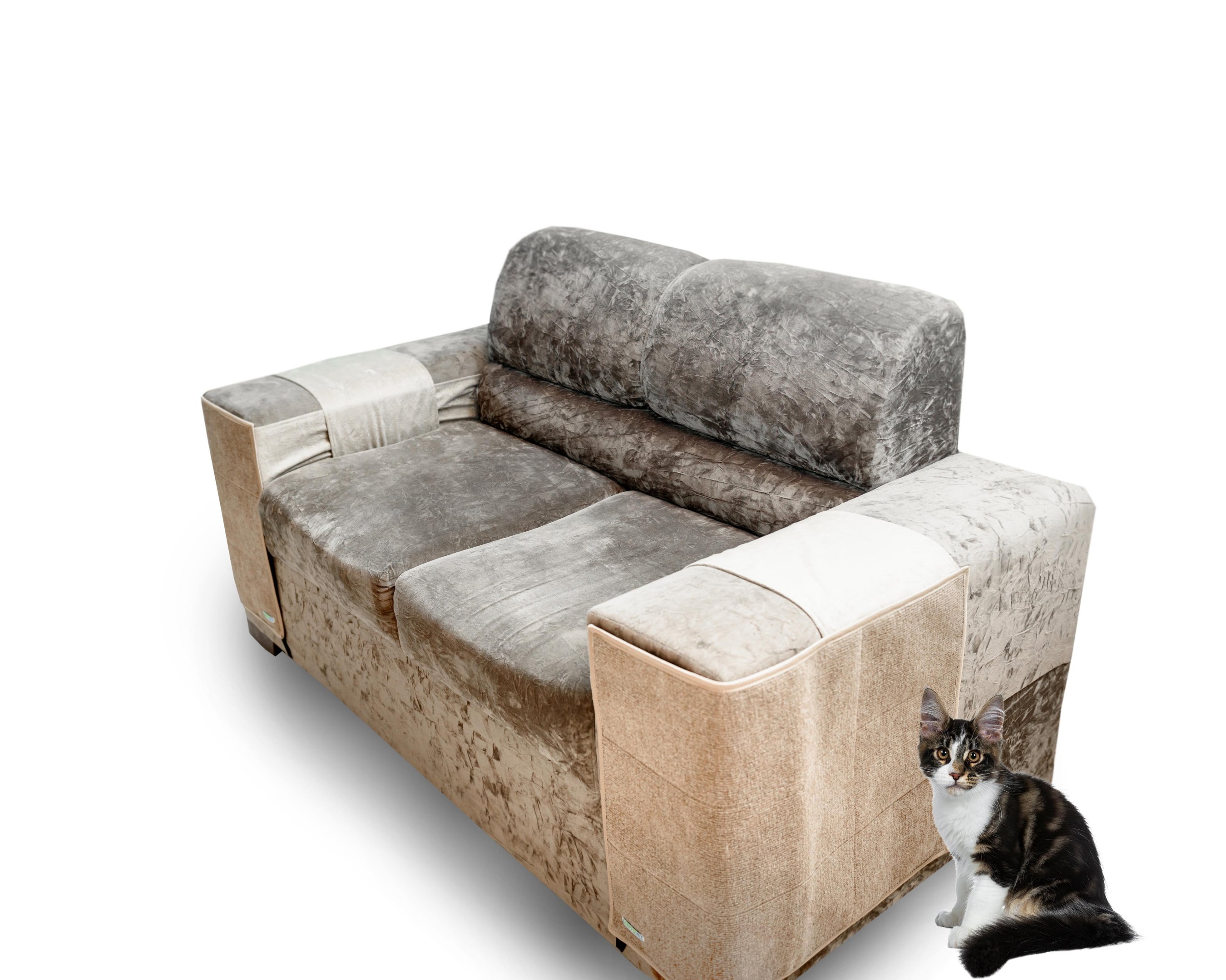 Arranhador para gatos com protetor de sofá | MadeiraMadeira