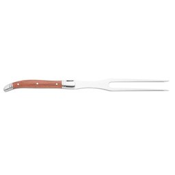 Garfo Trinchante C/ Cabo De Madeira E Aço Inox Laguiole 28Cm - 3