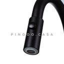 Ver imagem 4 de Torneira para cozinha gourmet Misturador Monocomando em Aço Inox Escovado Muru Pingoo.casa - Preto