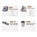 Ver imagem 7 de Kit janela pivotante para vidro temperado blindex - Branco