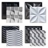 Kit 4 Formas Gesso/cimento 3D ABS 40x40cm - 1