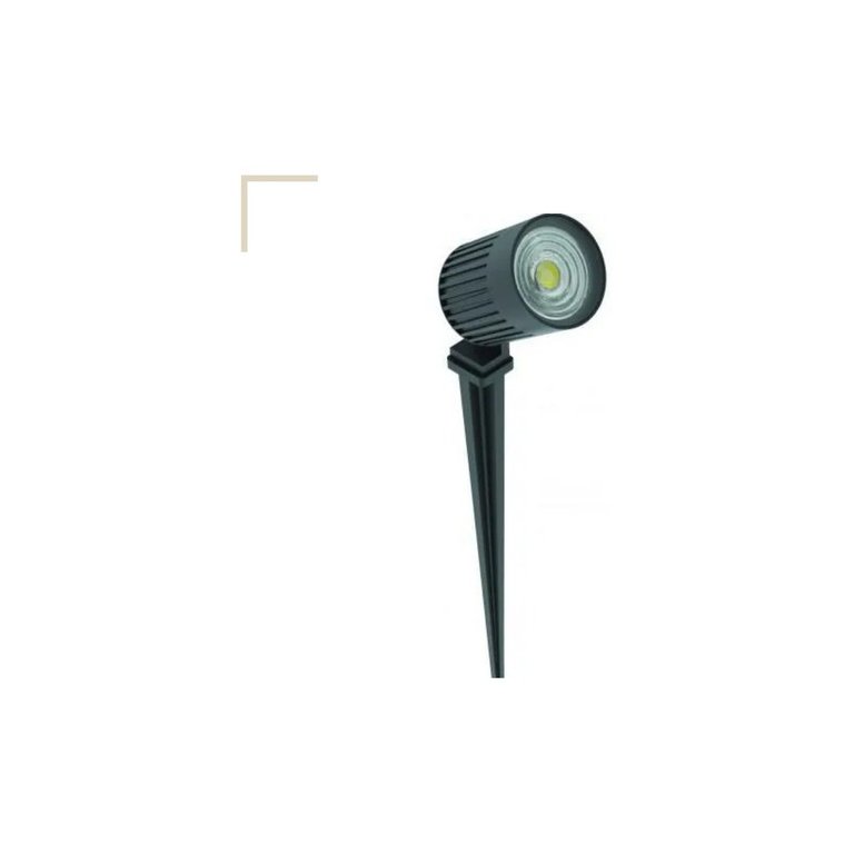 Espeto Jardim Interlight 6w 3026-s Preto 2700k
