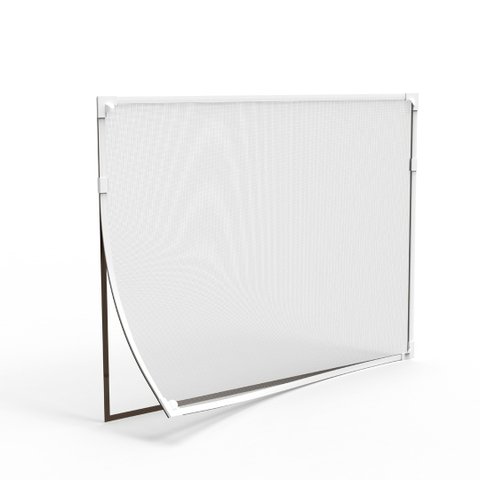 Mosquiteira Magnética Fácil de Montar 120x150 Branco