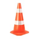 Ver imagem 3 de CONE DE SINALIZAÇÃO DEMARCAÇÃO FLEXÍVEL REFLETIVO 50CM - Preto