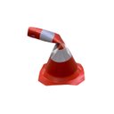 Ver imagem 2 de CONE DE SINALIZAÇÃO DEMARCAÇÃO FLEXÍVEL REFLETIVO 50CM - Laranja