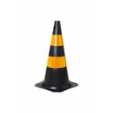 Ver imagem 3 de CONE DE SINALIZAÇÃO DEMARCAÇÃO FLEXÍVEL REFLETIVO 50CM - Laranja
