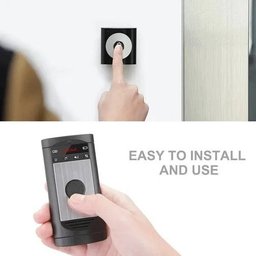 Interfone Eletrônico sem Fio Campainha Residencial 50M - 4