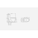 Ver imagem 2 de Vaso Sanitário Monobloco Cerâmica com Caixa Acoplada Pelegrin Pel-6124