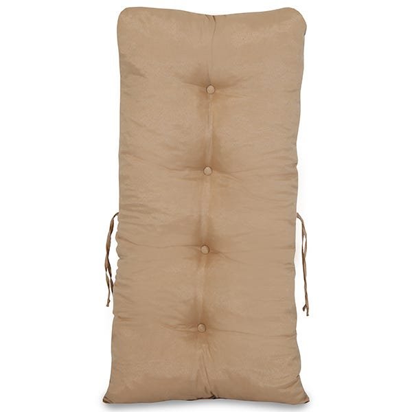 Cadeira de Bambu 1 Lugar com Almofada Nude - 2