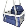Cadeirinha / Assento de Transporte para cães e gatos até 10 kilos - Tubline  - Cinza e Azul - 1