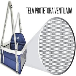 Cadeirinha / Assento de Transporte para cães e gatos até 10 kilos - Tubline  - Cinza e Azul - 3