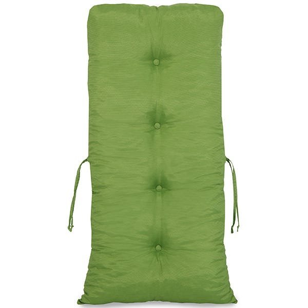 Kit Cadeiras de Bambu 2 Lugares com Almofadas Verde - 2