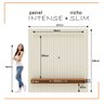 Painel Ripado para Tv até 75 Polegadas Intense com Nicho 229cm - 8