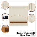 Ver mais imagens de Painel Ripado para Tv até 75 Polegadas Intense com Nicho 229cm