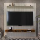 Ver imagem 1 de Painel Ripado para Tv até 75 Polegadas Intense com Nicho 229cm