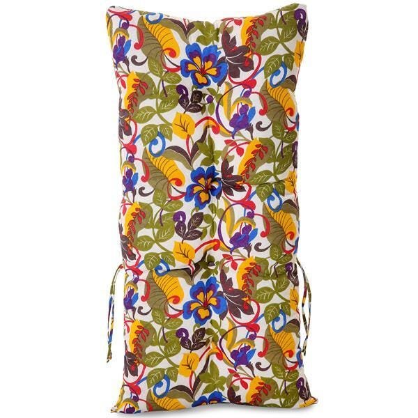Kit Sofá de Bambu 4 Lugares com Almofadas Floral - 3