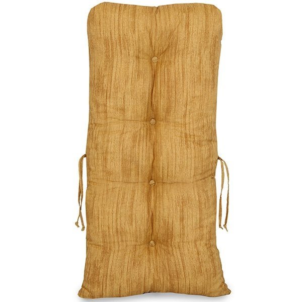 Kit Sofá de Bambu 4 Lugares com Almofadas Amarelo Mesclado - 2