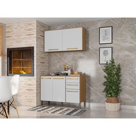 Kit Aéreo 2p e Balcão 2g 1200 Esmeralda:branco