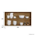 Ver imagem 7 de Kit Aéreo 2p e Balcão 2g 1200 Esmeralda:branco