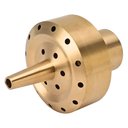 Ver imagem 3 de Bico Efeito Chuva com Jato Central para Fontes Chafarizes e Lagos Entrada Rosca de 1/2"