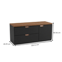 Ver imagem 2 de Gabinete para Banheiro Suspenso Modena 120cm